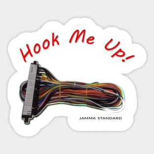 Hook Me Up! Sticker